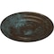 Ekena Millwork Giana Ceiling Medallion (Fits Canopies up to 7 7/8"), 32 5/8"OD x 1 1/2"P, Bronze Blue Patina CM32GIBBS - alternate 2